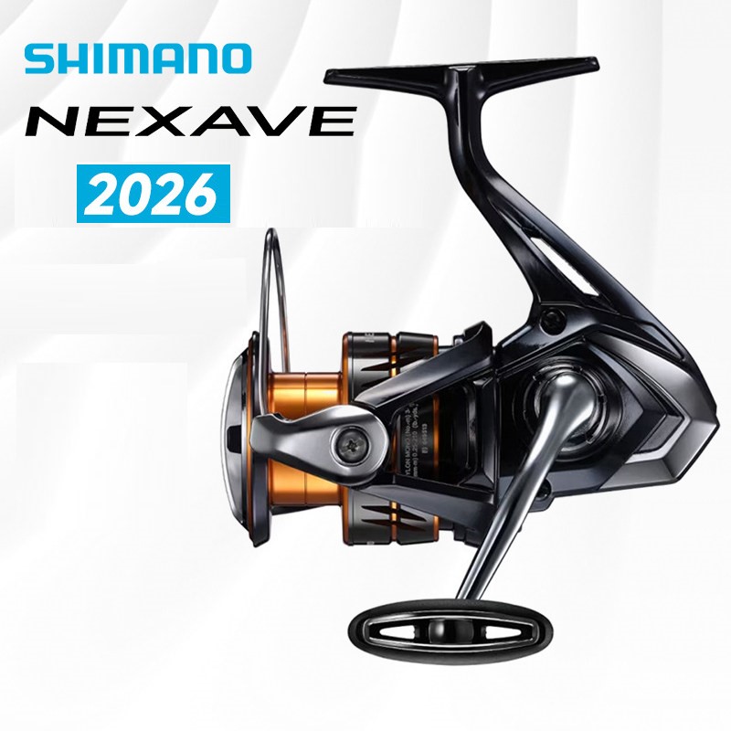 Daiwa Reel Fuego - Shimano 2026 NEXAVE Spinning Reel Ultralight