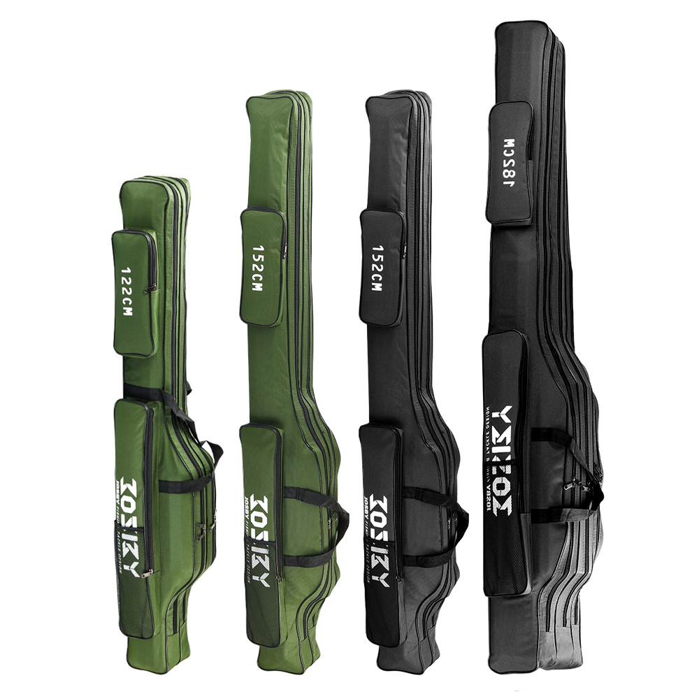 Fishing Rod Case - Portable Foldable Fishing Rod Carrier Fish