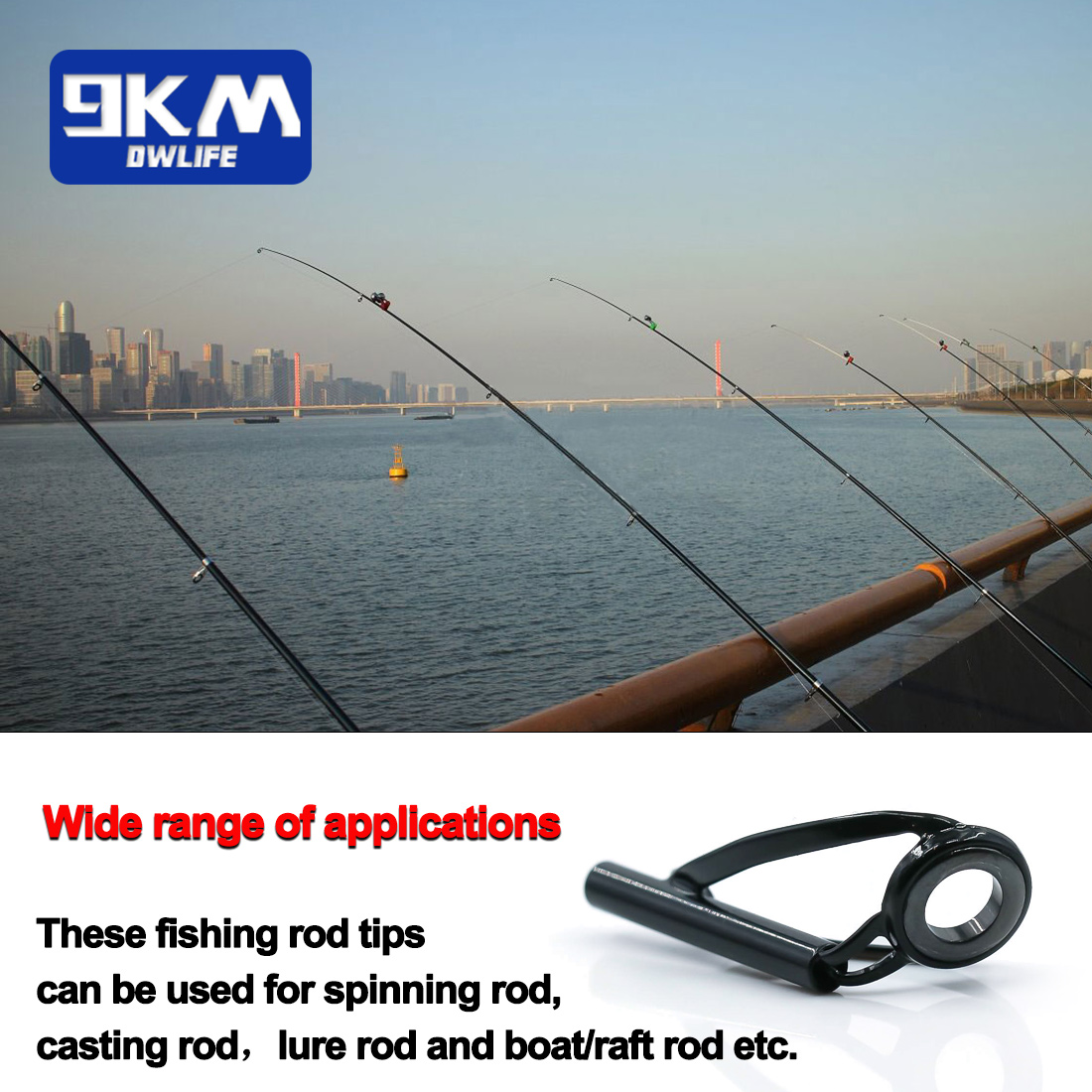 Fishing Rod Tip Top Guide Repa - Fishing Rod Guide Replacement recension och pris