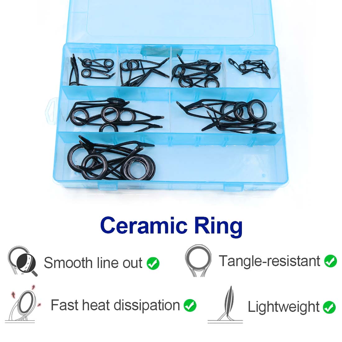 Fishing Rod Guide Repair Kit H - Fishing Rod Guide Replacement recension och pris