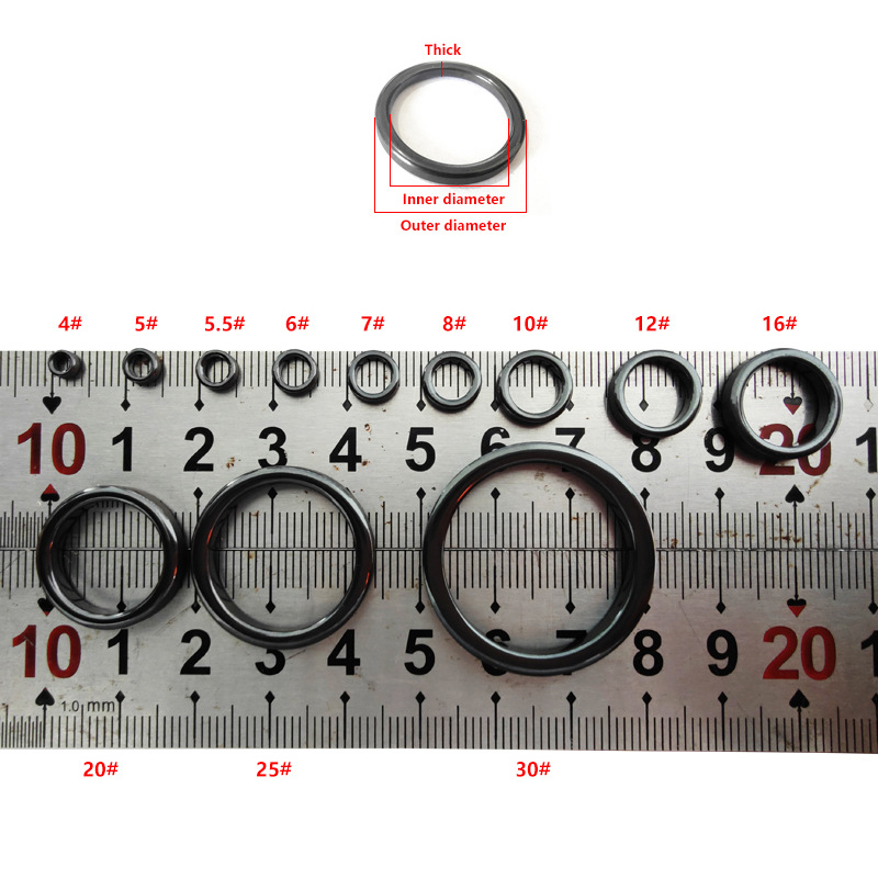 ✰✪48Pcs Fishing Rod Guide Repl - Fishing Rod Guide Replacement recension och pris