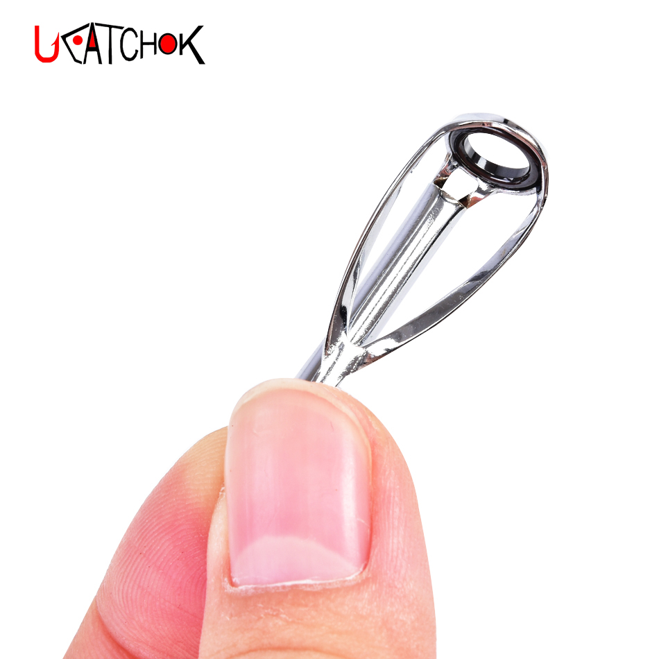 10pcs/pack top guide enhanced  - Fishing Rod Guide Replacement recension och pris