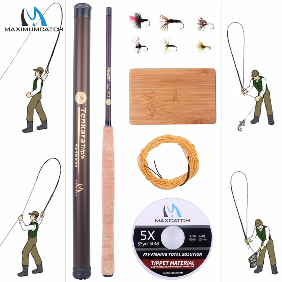 Maximumcatch 9-13FT V-Tenkara  - Fishing Rod Ice recension och pris