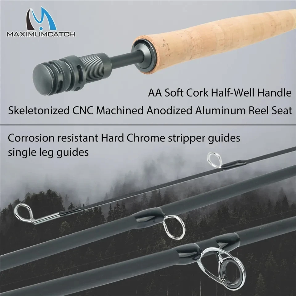 MAXIMUMCATCH 7.5-10ft 2/3WT Ai - Fishing Rod Ice recension och pris