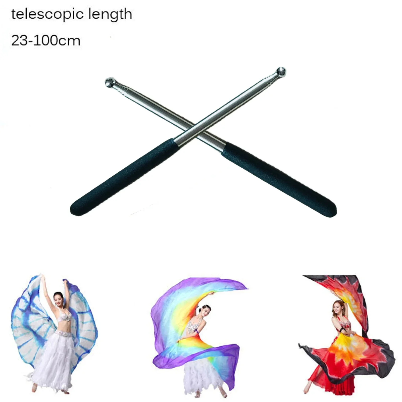 Belly Dance Accessories Belly  - Fishing Rod Telescopic recension och pris