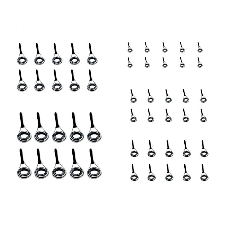 Set of 10 Telescopic Fishing R - Fishing Rod Guide Replacement recension och pris