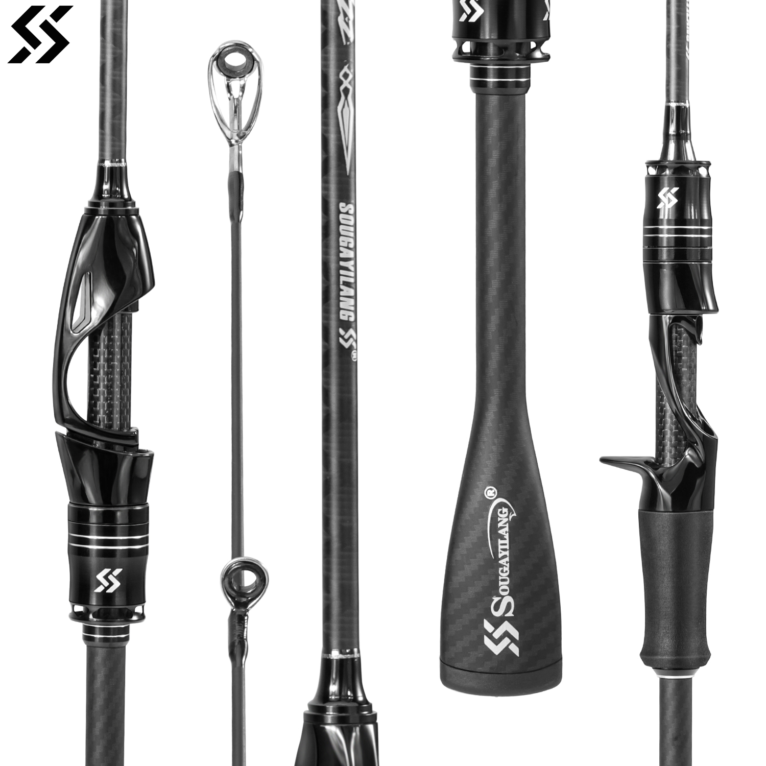Sougayilang Full Carbon Fishin - Fishing Rod Guide Replacement recension och pris