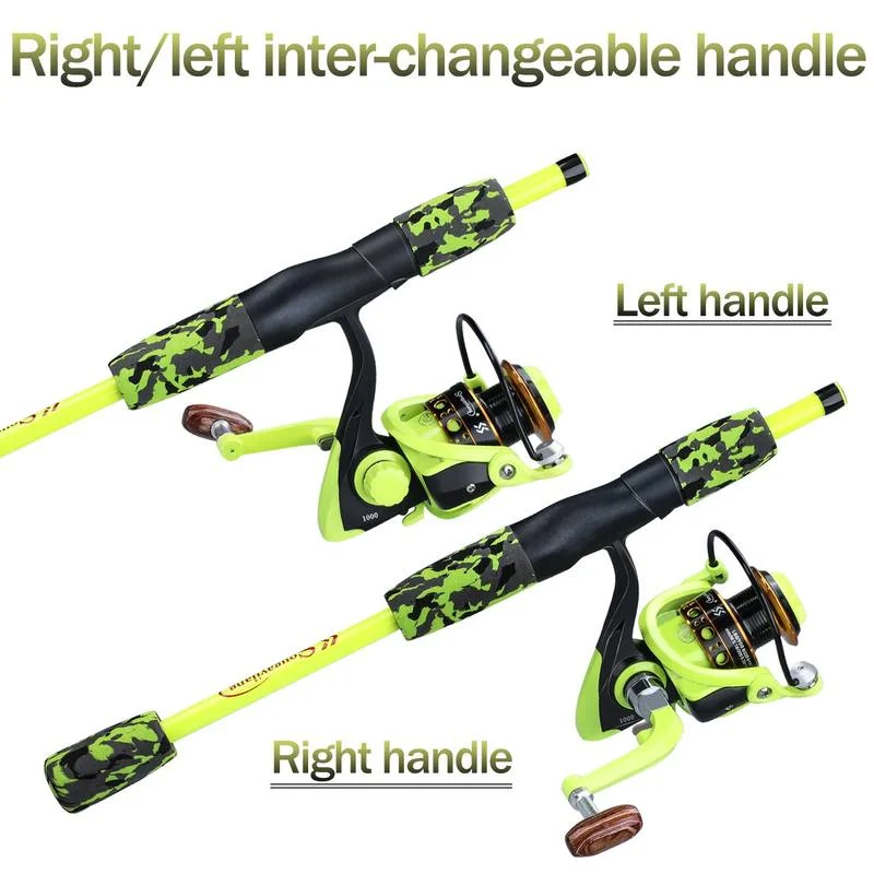Sougayilang Portable 5 Section - Fishing Rod Combo recension och pris