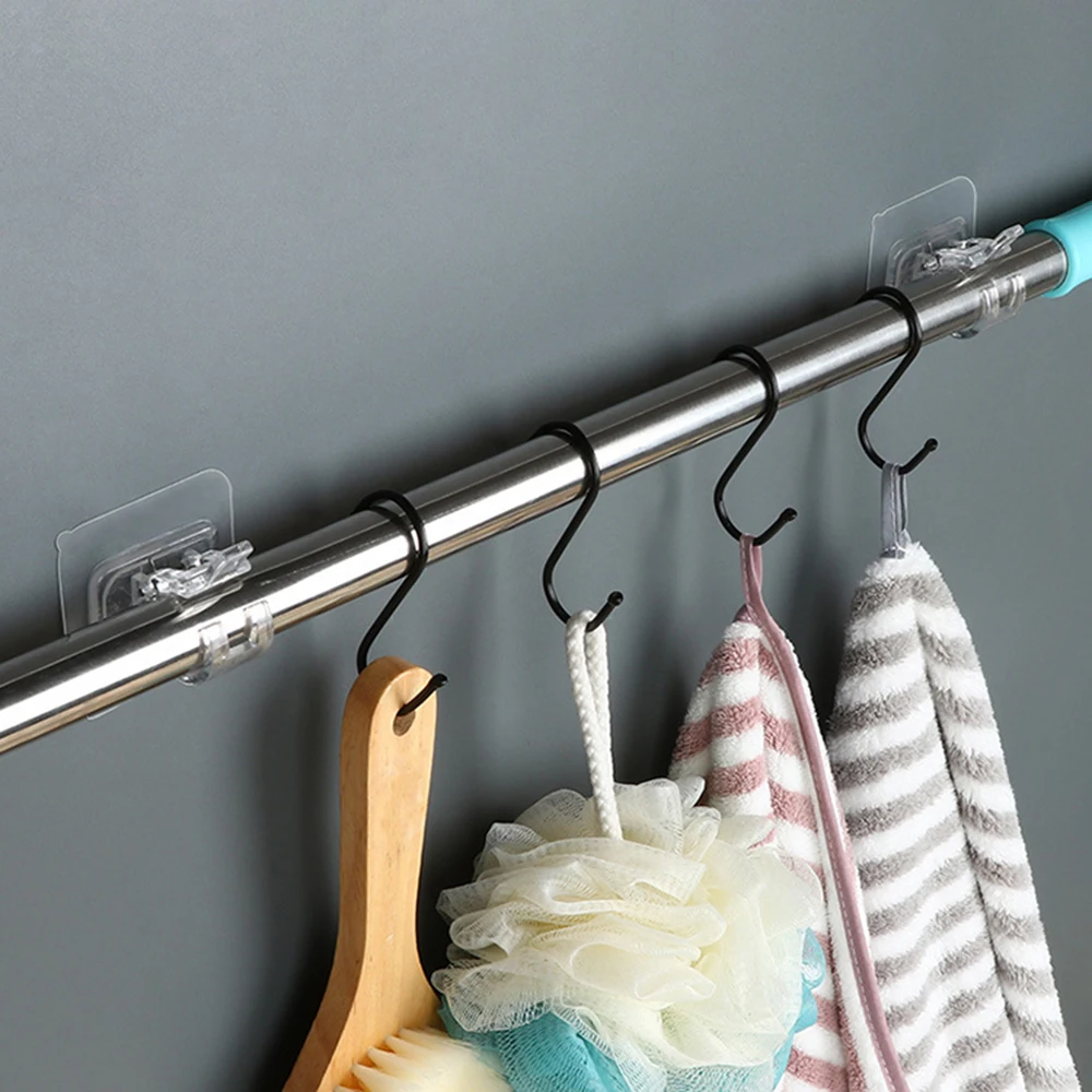 4PCS Curtain Rod Hook Curtain  - Fishing Rod Telescopic recension och pris
